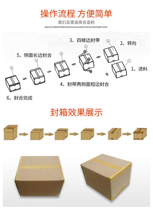 厂家专业加工定制 全自动工字型封箱机胶带封纸箱机器